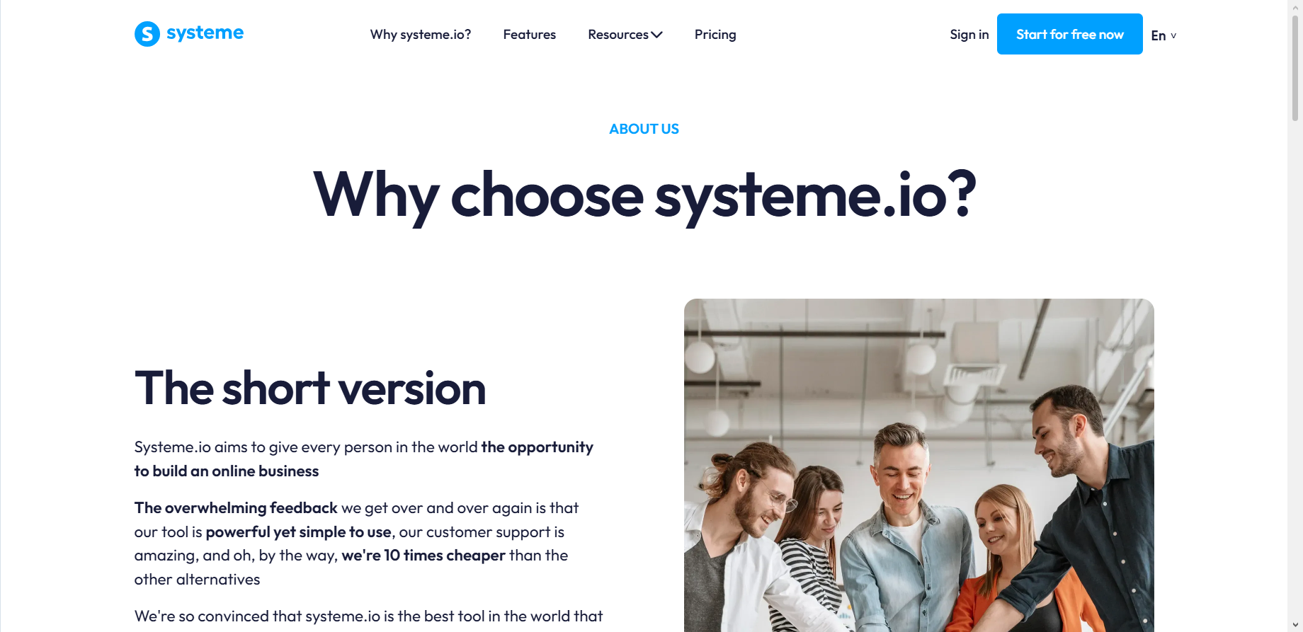 Systeme io Systeme io